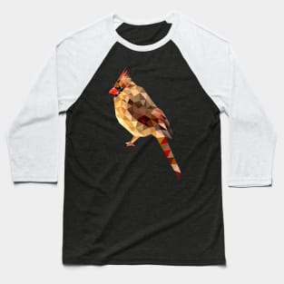 Cardinal Bird Baseball T-Shirt